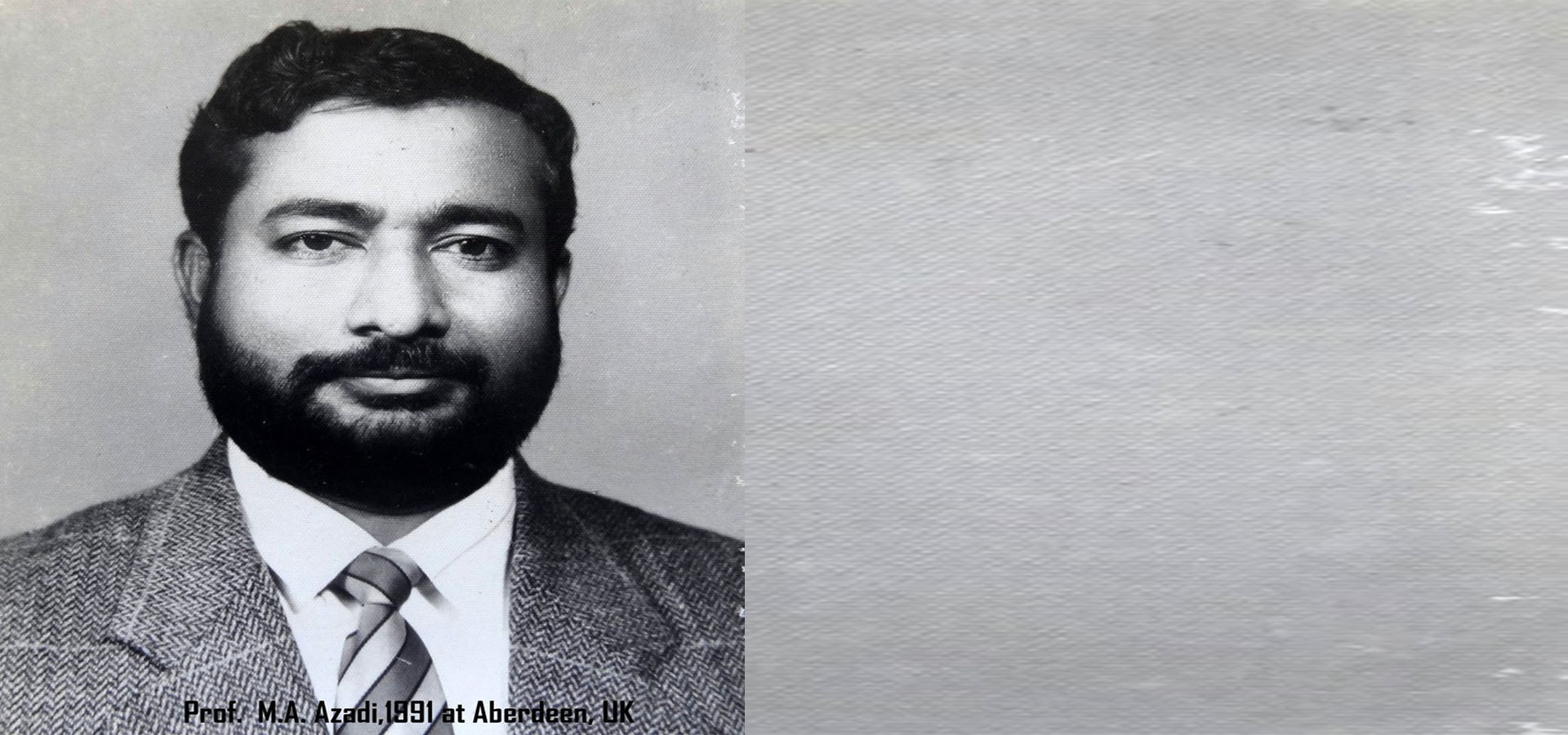 Professor Dr. Mohammad Ali Azadi